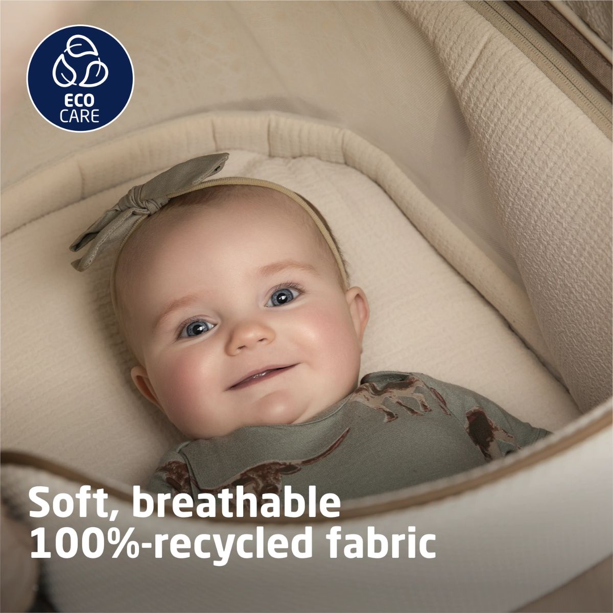 Maxi-Cosi Carriage Accessory - Onyx Heritage - EcoCare Sustainable Fabrics